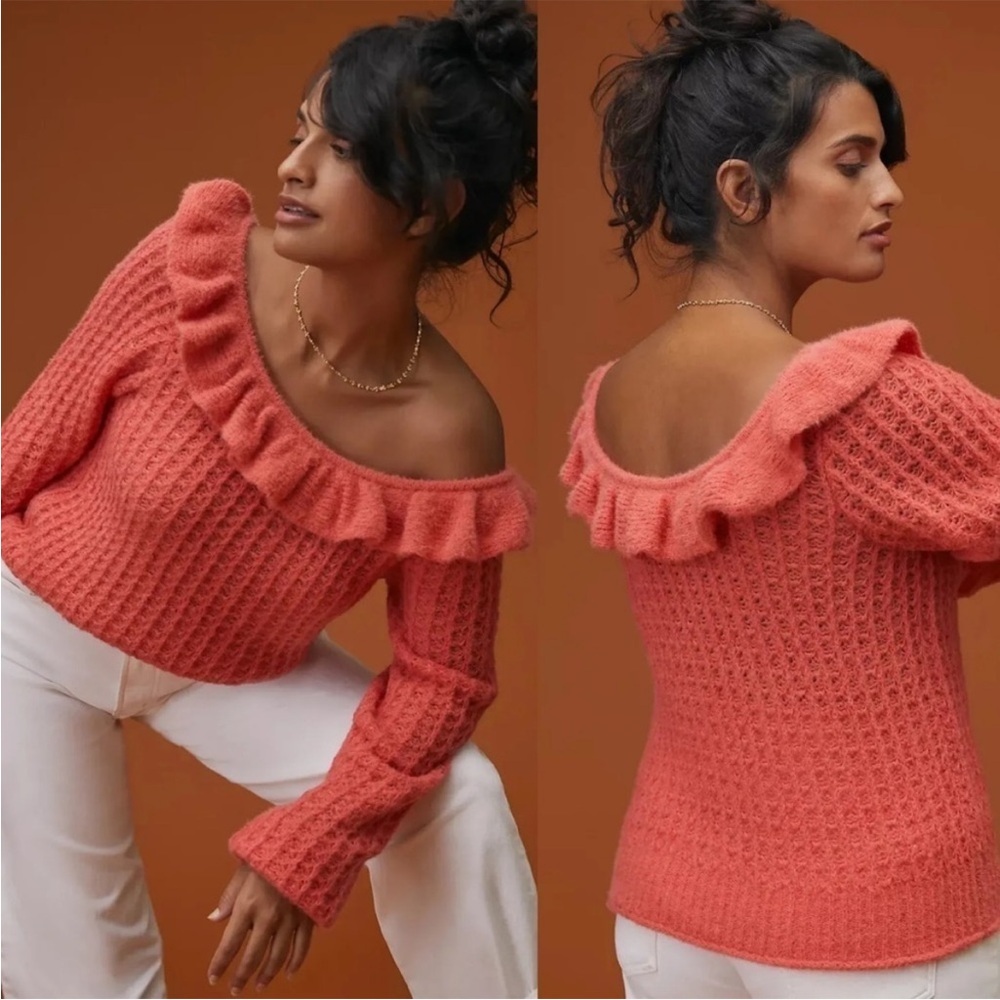 Anthropologie Boat Neck Sweater